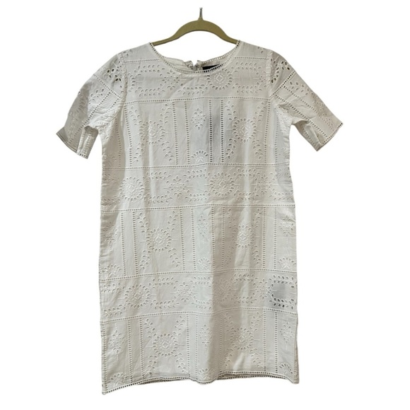 THE KOOPLES FLOWER EMBROIDERY SHIFT DRESS Size 3 French/ Size 8 US NWT - Picture 3 of 13